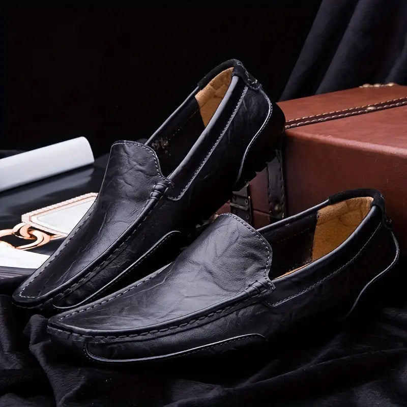 Kent | Handgemaakte Leren Loafers